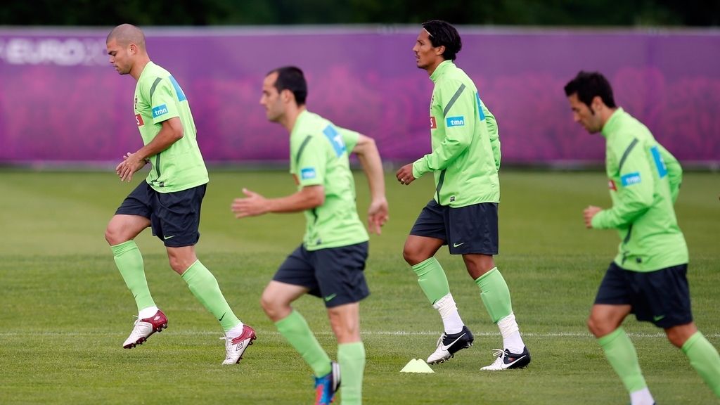Portugal se entrena pensado en La Roja
