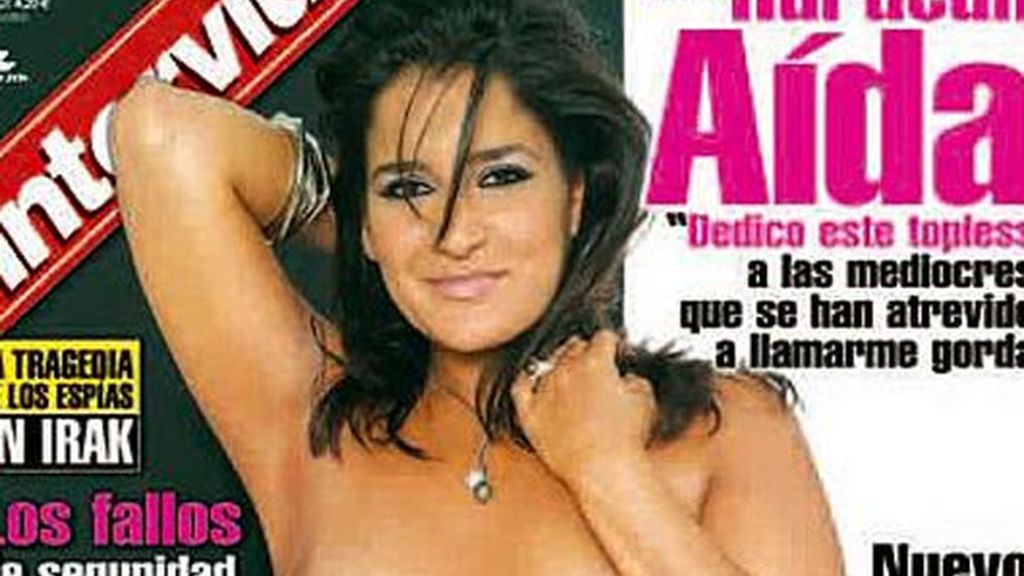 Aída Nízar se desnuda en Interviú