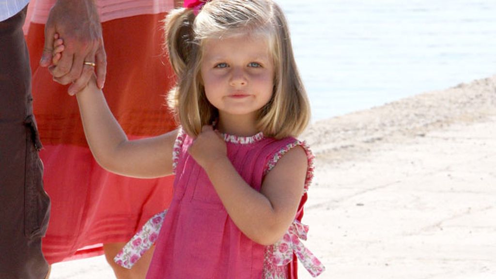 La infanta Leonor cumple 6 años