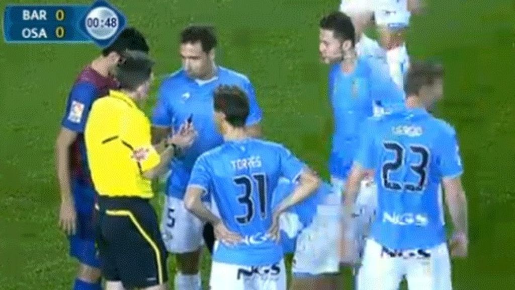 Partido de ida de octavos de la Copa del Rey