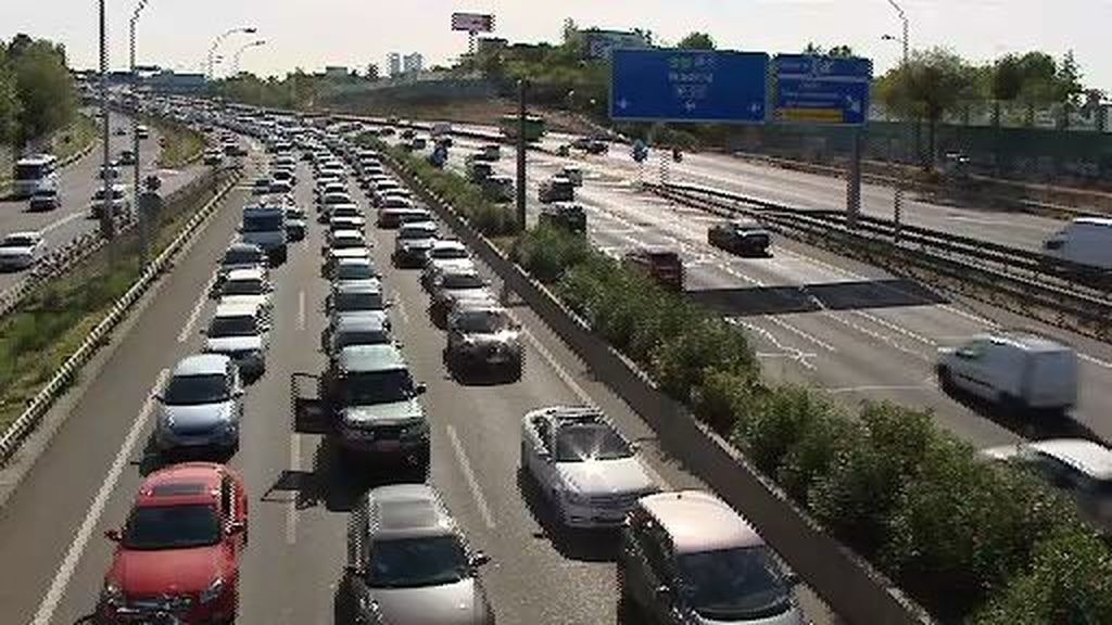 Madrid, ciudad asfixiada por los coches