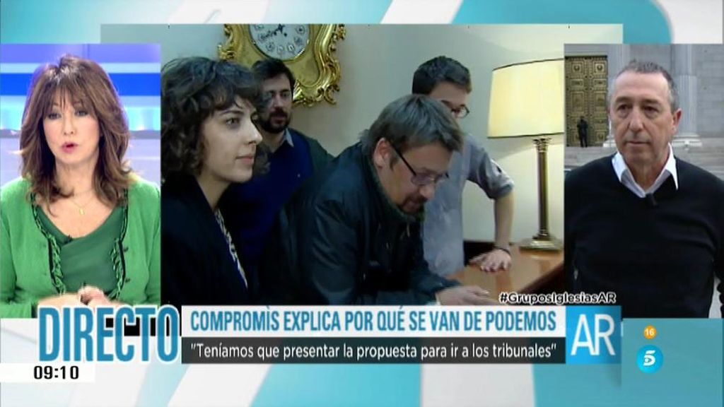 Baldoví: "Apoyaremos a Sánchez si legisla para los ciudadanos, reforma el Congreso y ofrece una financiación justa para Valencia"