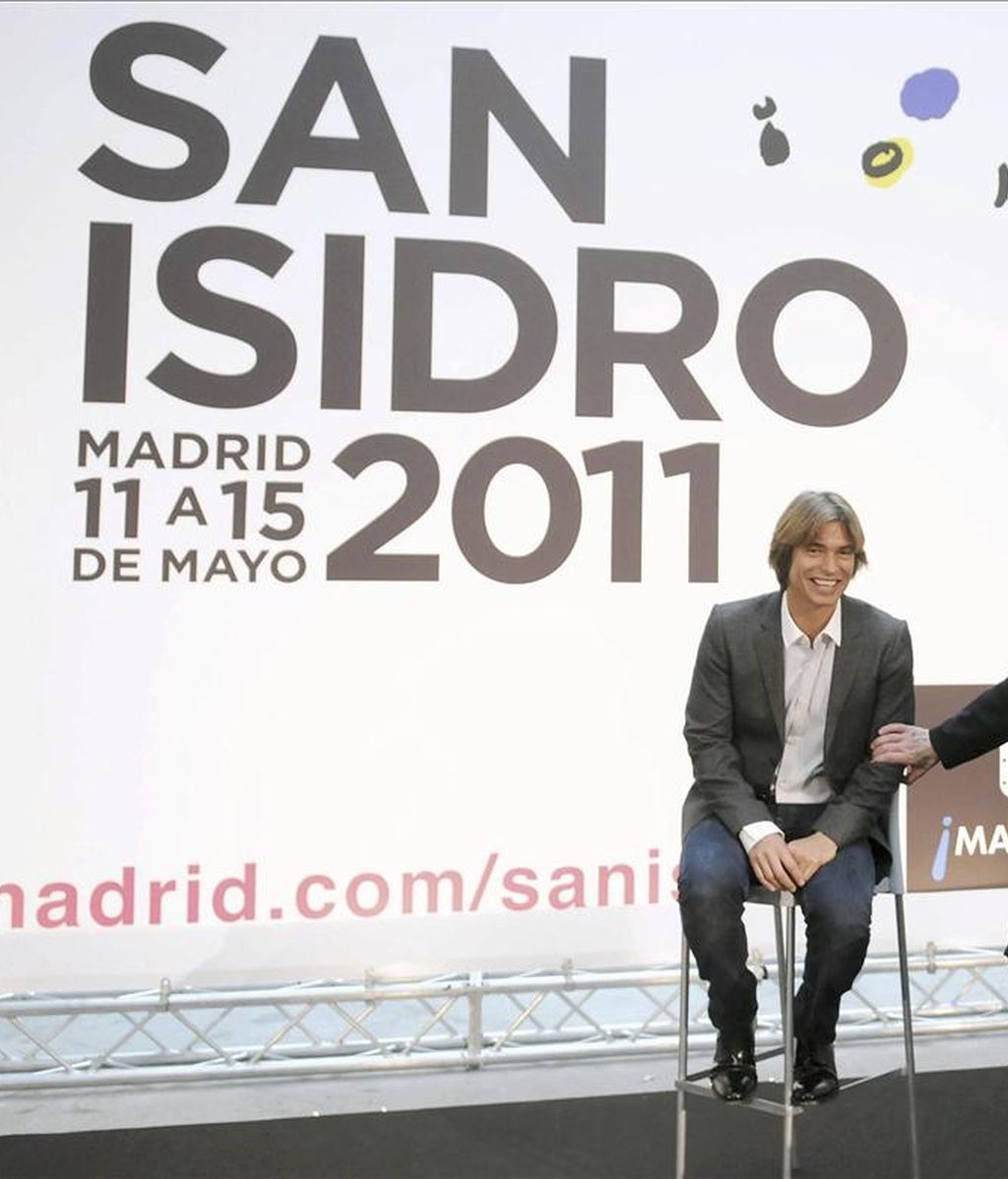 En lA IMAGEN, EL cantautor venezolano Carlos Baute durante la presentación de las actividades diseñadas con motivo de las fiestas de San Isidro. EFE/Archivo En lA IMAGEN, EL cantautor venezolano Carlos Baute durante la presentación de las actividades diseñadas con motivo de las fiestas de San Isidro. EFE/Archivo