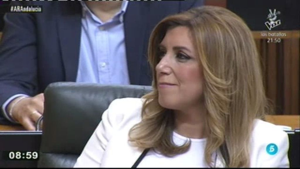 Susana Díaz no consigue los apoyos para ser investida presidenta