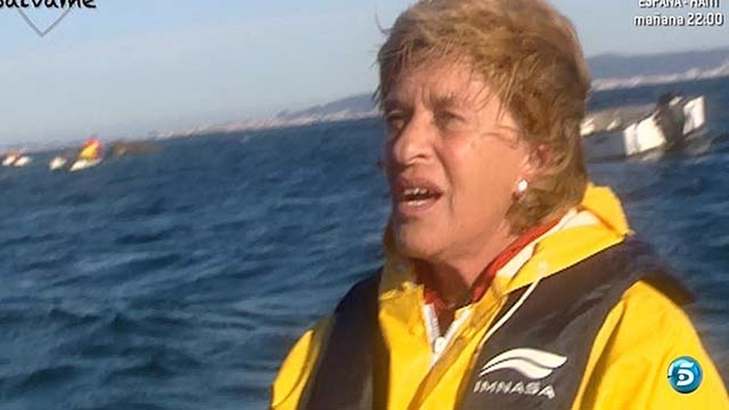 La periodista ha trabajado durante tres días con pescadores y mariscadoras