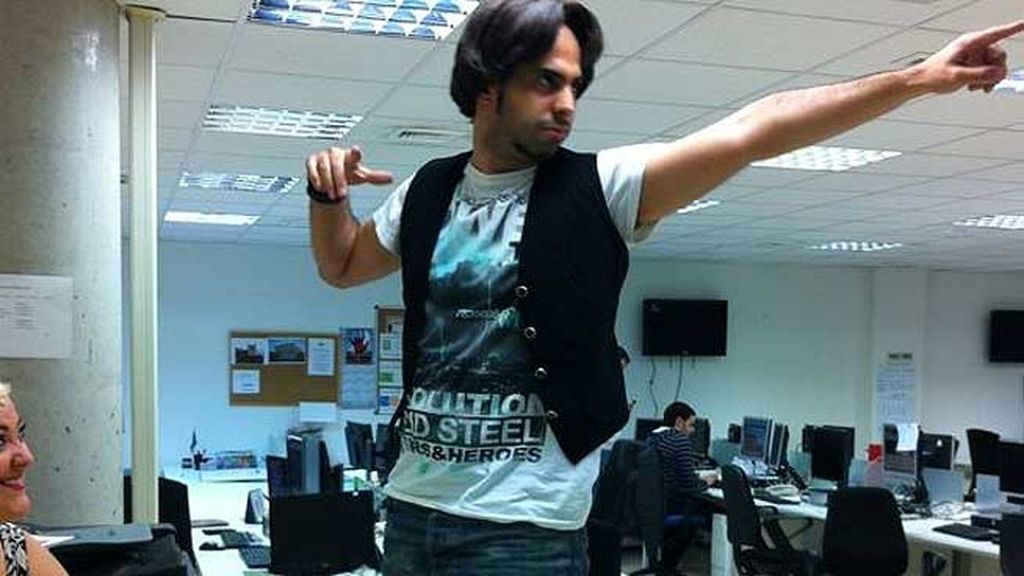 Rosario Morán, Alberto Melendi, Malú Egea, Celia Bisbal, y las gemelas Ohiane y Sandra Llasera