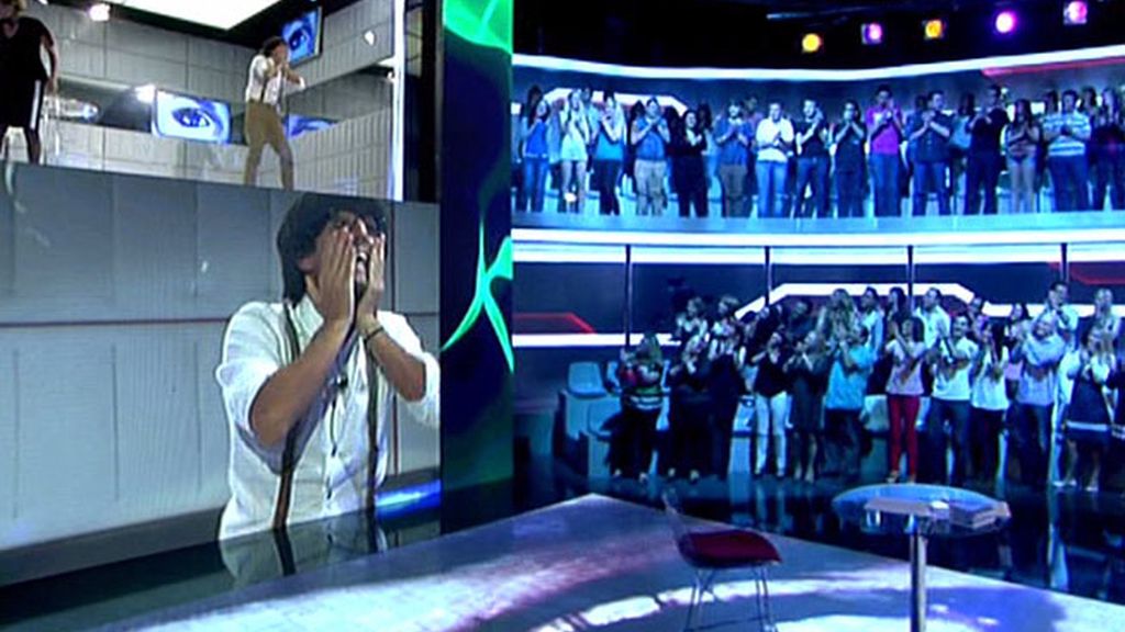 Dani salta, grita y acaba en el suelo tras saber que es finalista