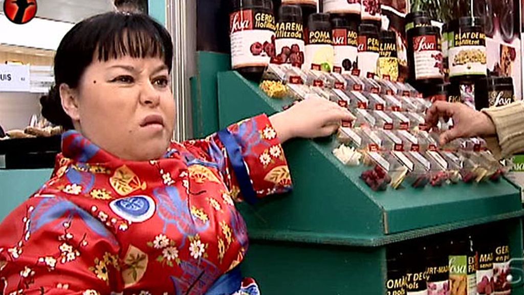 La reportera disfruta de las delicias del Madrid Fusión