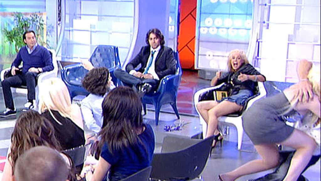 Caída de Abraham y Vanesa