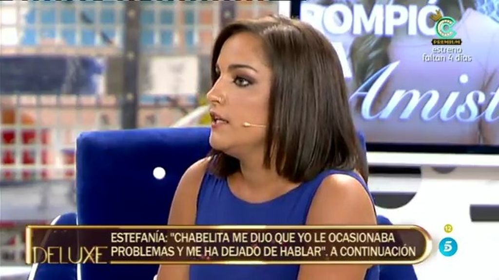 Estefanía: "Isa Pantoja me desprecia porque ha hablado con Alberto Isla"