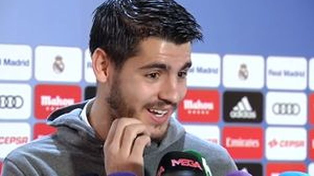 Morata sobre el gol de Ramos: "No sé qué es mejor, los trucos de magia o esto"