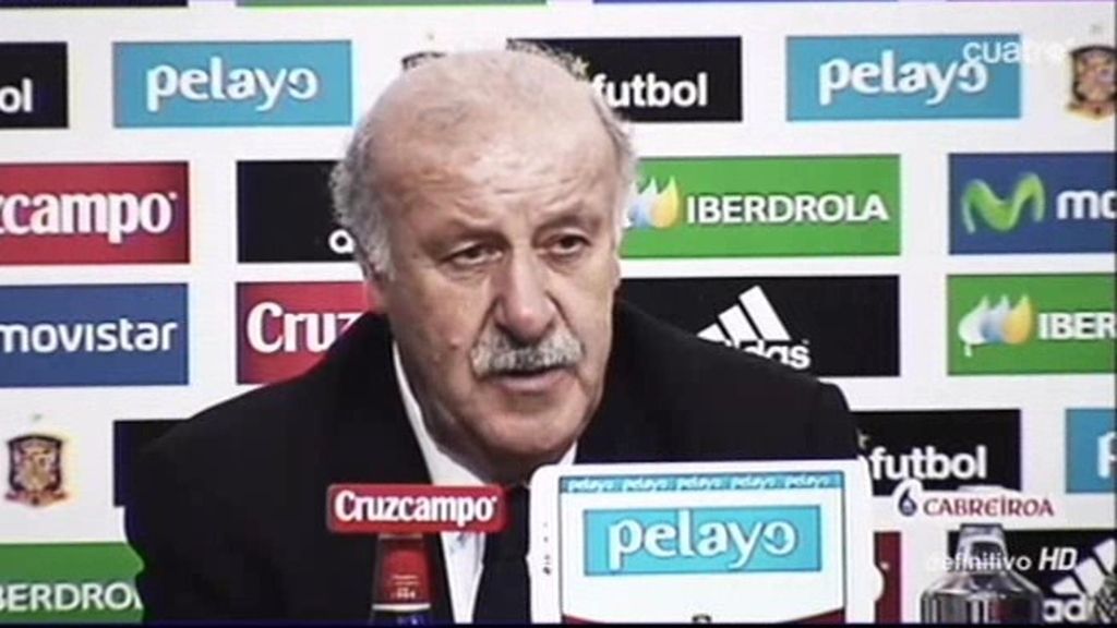 Del Bosque: "El bajón de Isco e Iniesta en la segunda parte ha lastrado nuestro juego"
