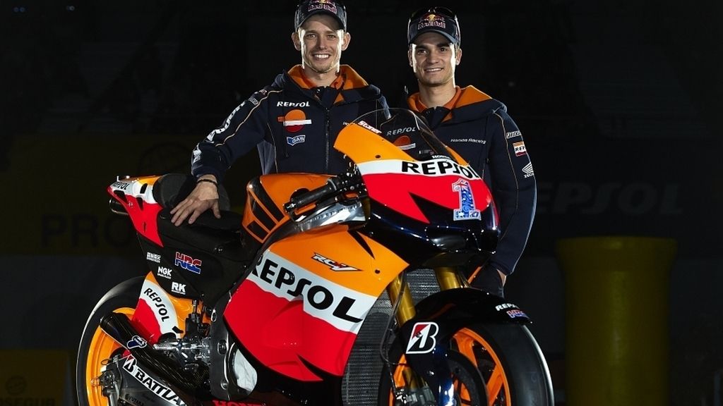 Repsol Honda presenta su poderío en Madrid