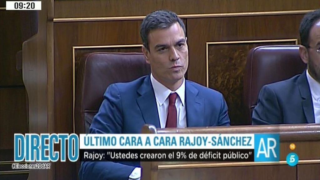 Último cara a cara de Rajoy y Sánchez