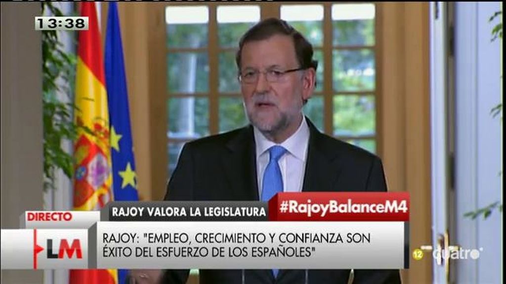 Rajoy: “Haber evitado el rescate fue un acierto”