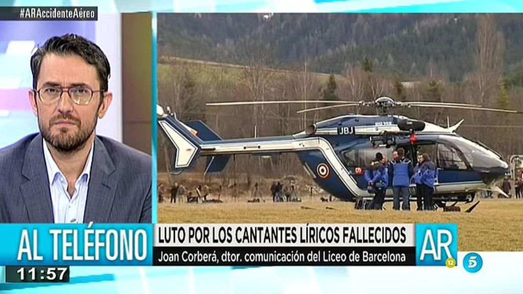 Joan Coberá, director comunicación del Liceo, recuerda a los cantantes fallecidos