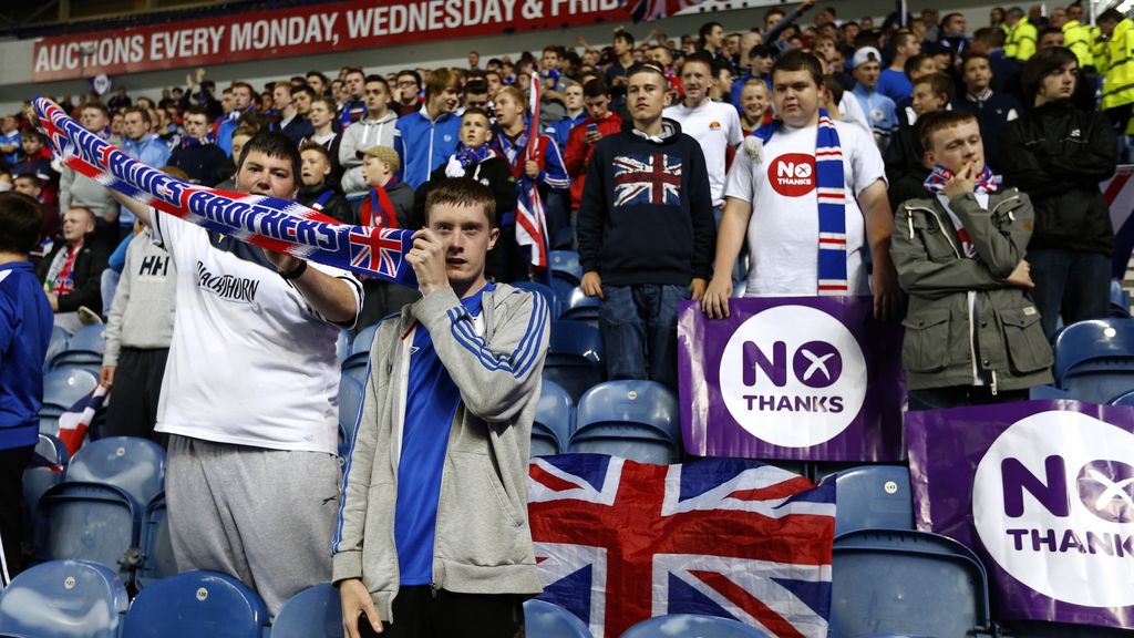 El 'no' a la independencia de Escocia, cuatro puntos por delante del 'si'