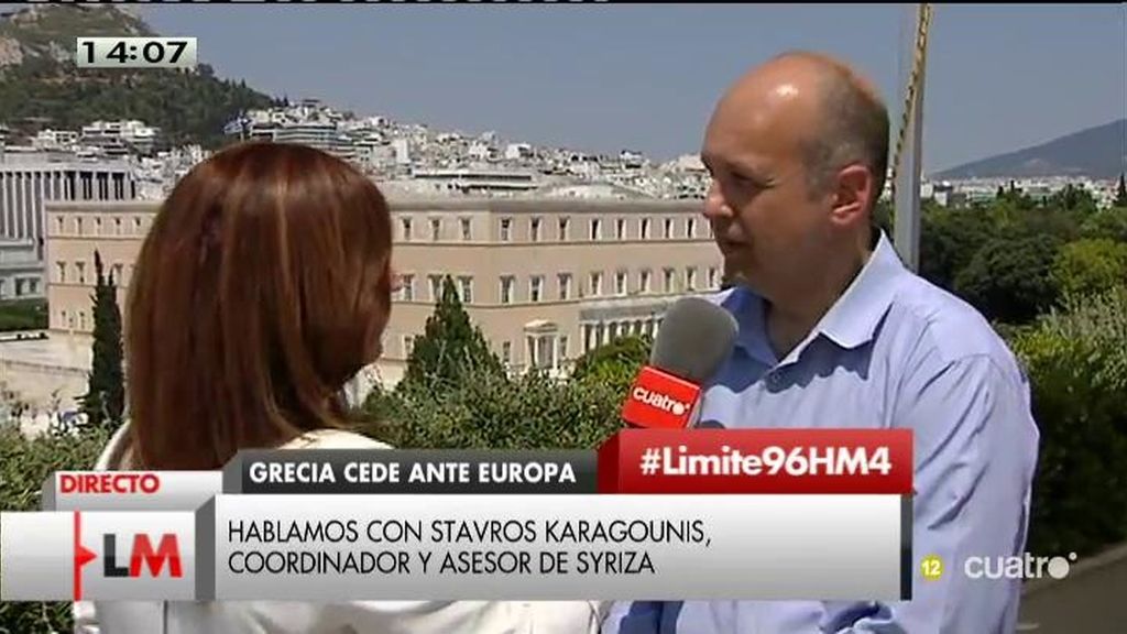 Stavros Karagounis: “Al gobierno griego le interesa un acuerdo con Europa”