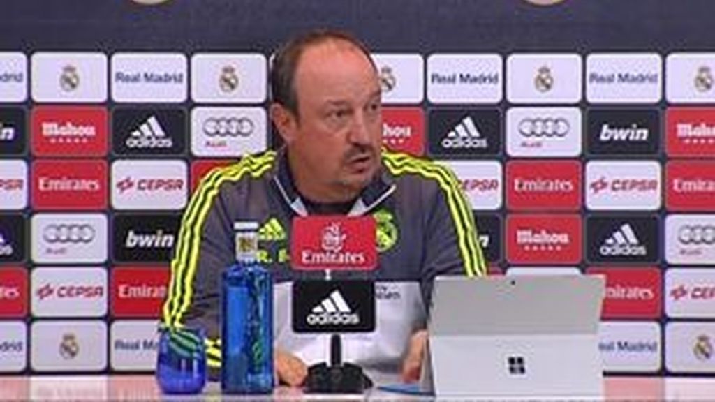 Benítez: "Voy a seguir mi línea de defender al Real Madrid con mi trabajo"