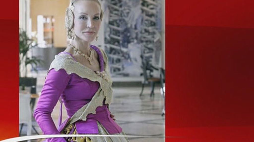 Carmen Lomana, fallera mayor