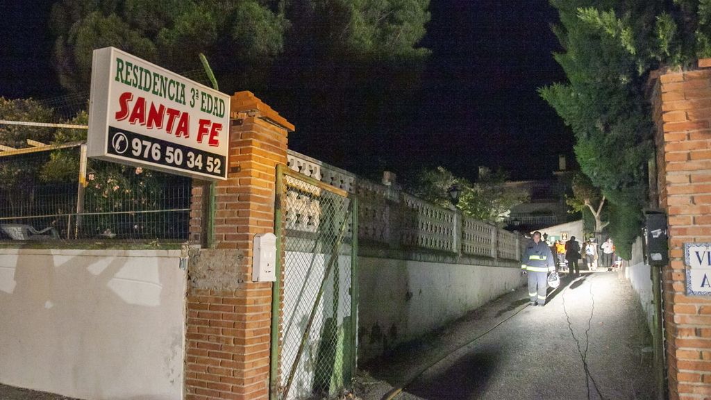 Fallecen ocho ancianos en el incendio de una residencia en Zaragoza