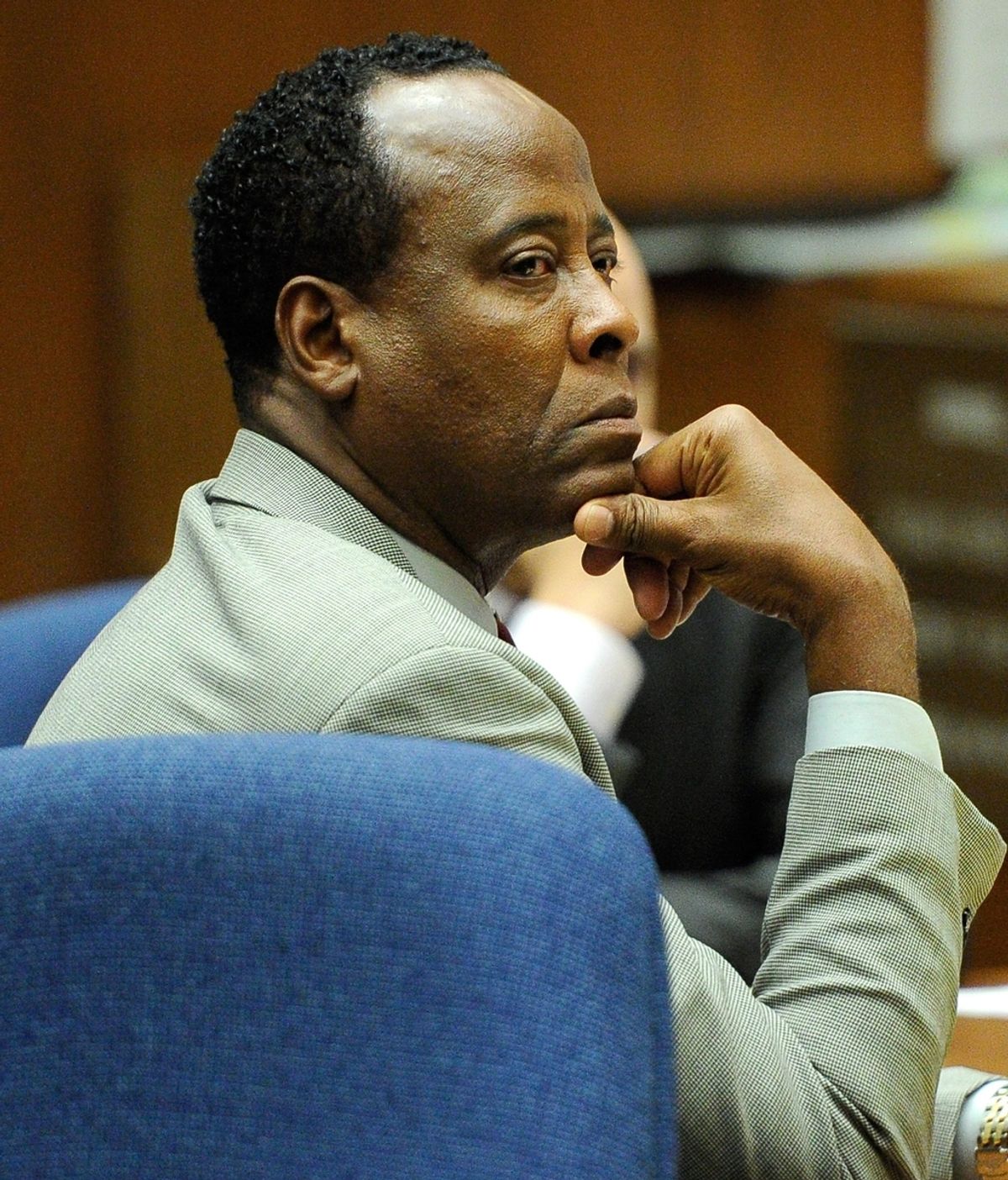 Conrad Murray, médico de Michael Jackson, durante el proceso judicial.