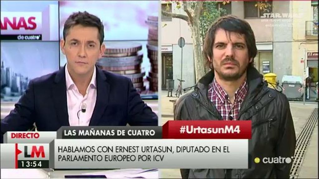 Ernest Urtasun: “Tenemos un PSOE que está más pendiente de su pelea interna”