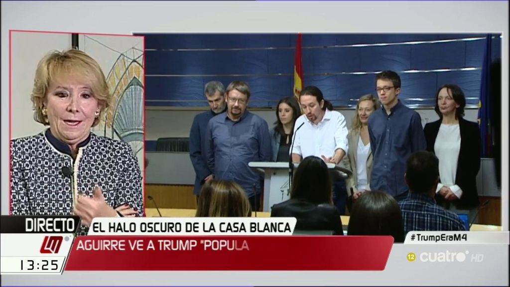 "Los comentarios machistas de Trump nos escandalizan; los de Iglesias, no"