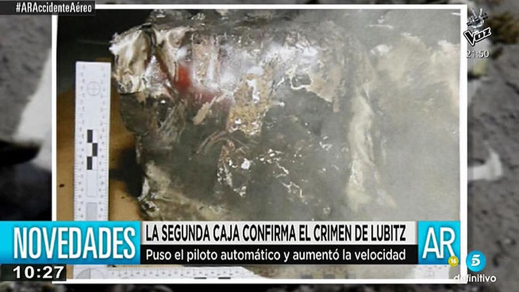 La segunda caja negra del Airbus de Germanwings confirma el crimen