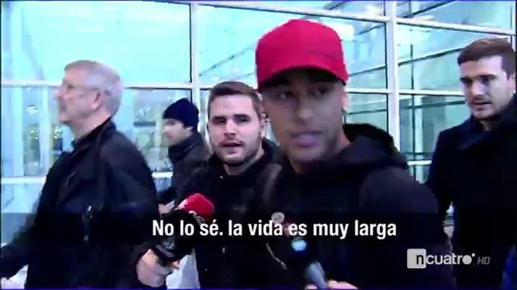 Neymar deja su futuro con el Barça en el aire