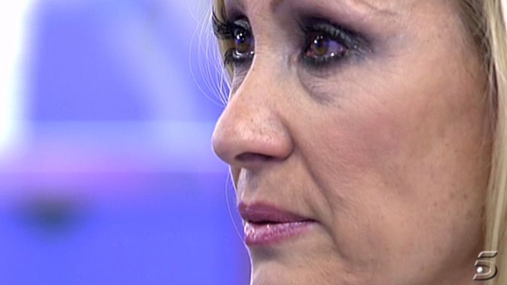 La colaboradora llora recordando: "hablando le hice daño a mi hija"
