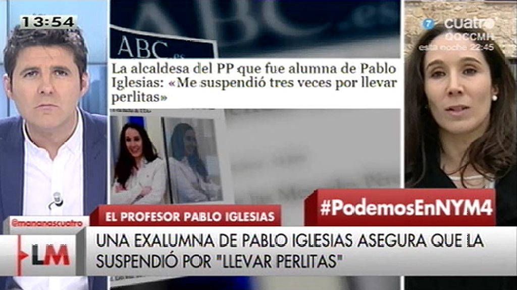 Mercedes Pérez, la alcaldesa a quien suspendió Iglesias: “El comentario despectivo hacia mí fue ‘a ver la de las perlitas”