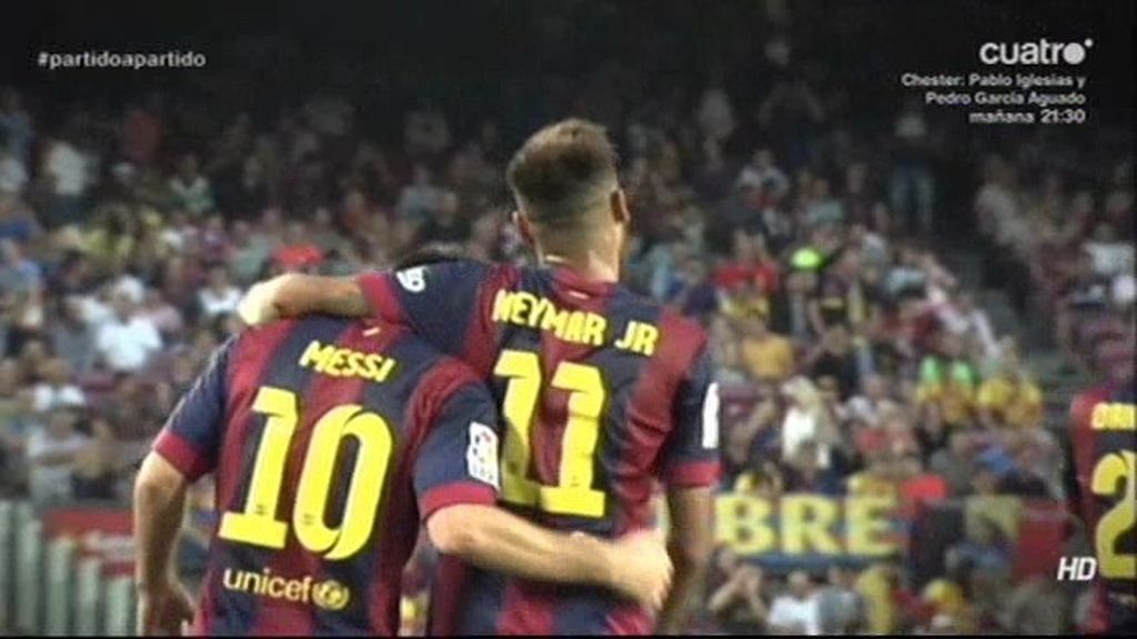 La ‘Sociedad Messi-Neymar’ ya funciona a pleno rendimiento