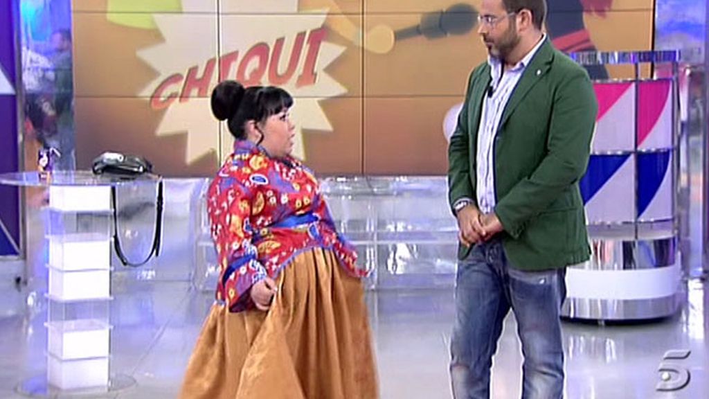 La reportera disfruta de las delicias del Madrid Fusión