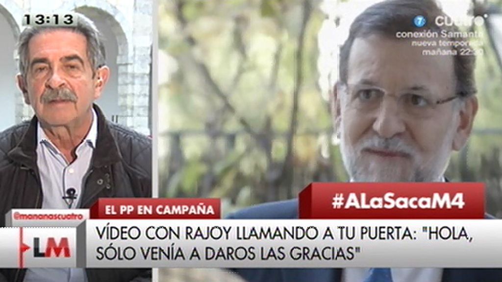 Miguel Ángel Revilla: “Si Rajoy tocase mi timbre, le diría ‘reconoce que tenías una caja ‘B’ recaudadora”
