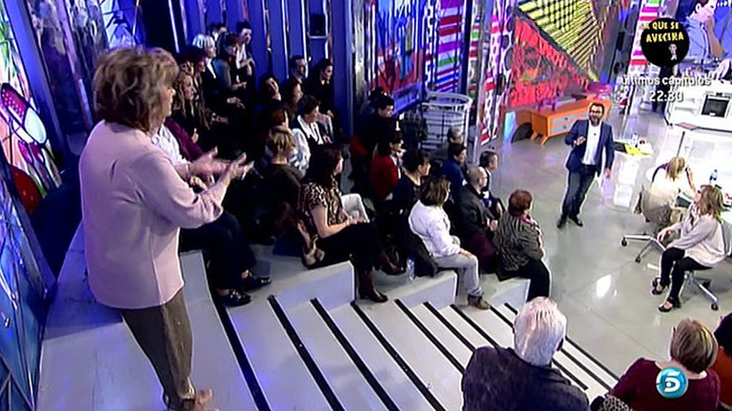 Los presentadores liman asperezas en directo