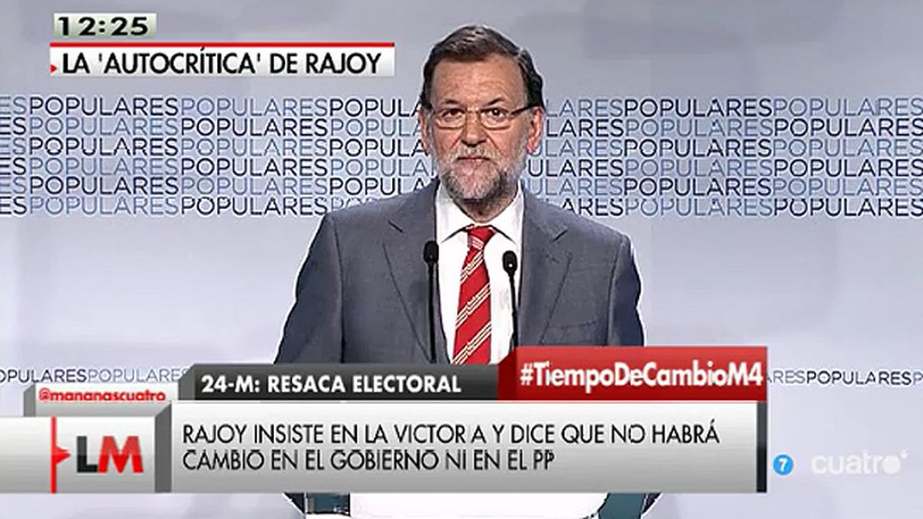 Rajoy: “Tenemos que ser más próximos, más cercanos y comunicar más”