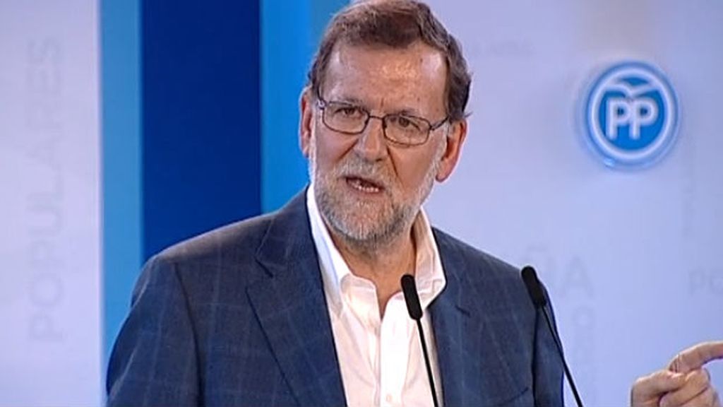 Rajoy critica la visita de Otegi al Parlamento catalán