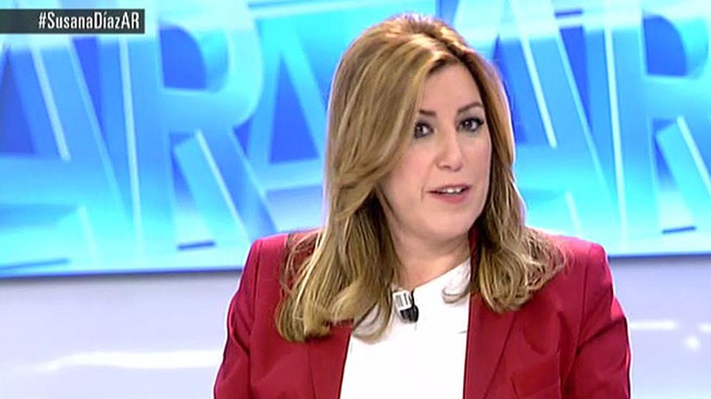 Susana Díaz: "Tengo una relación fluida con Sánchez pero en en las primarias no apoyaré a nadie"