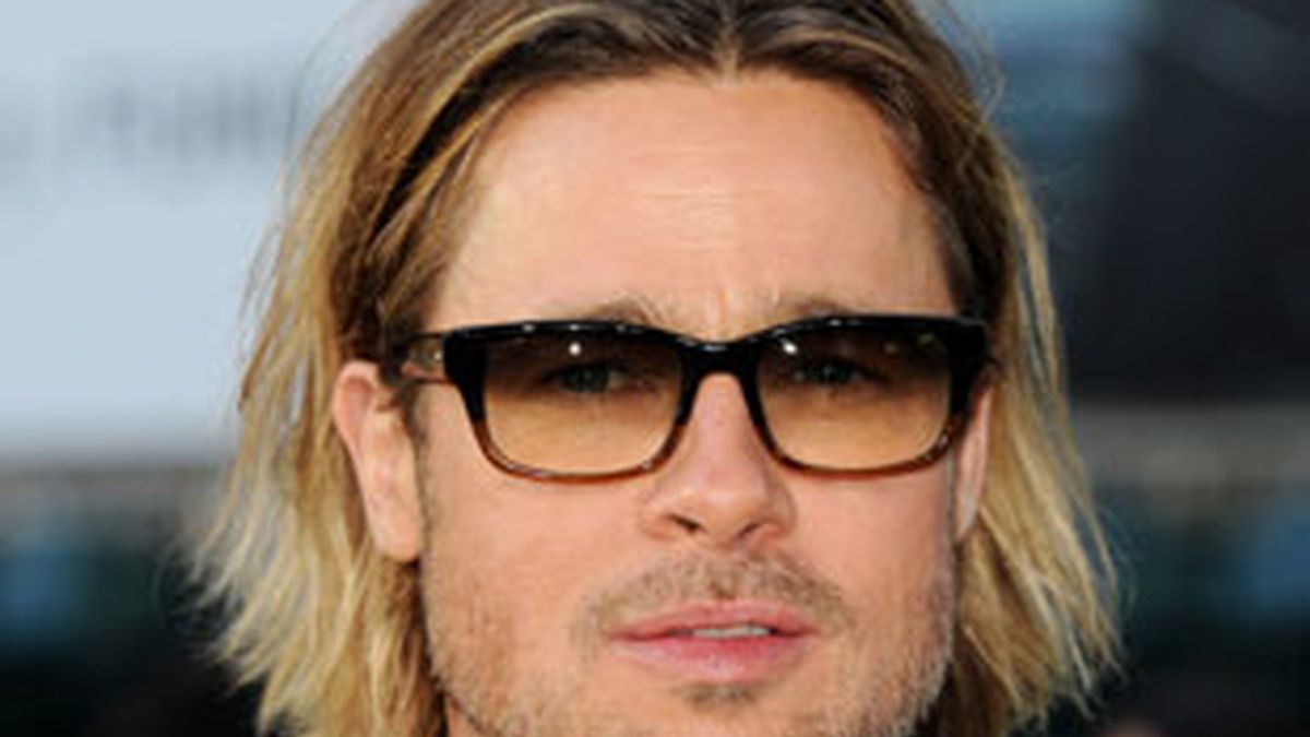 Brad Pitt en la premiere de la película "Moneyball". Foto: Gtres