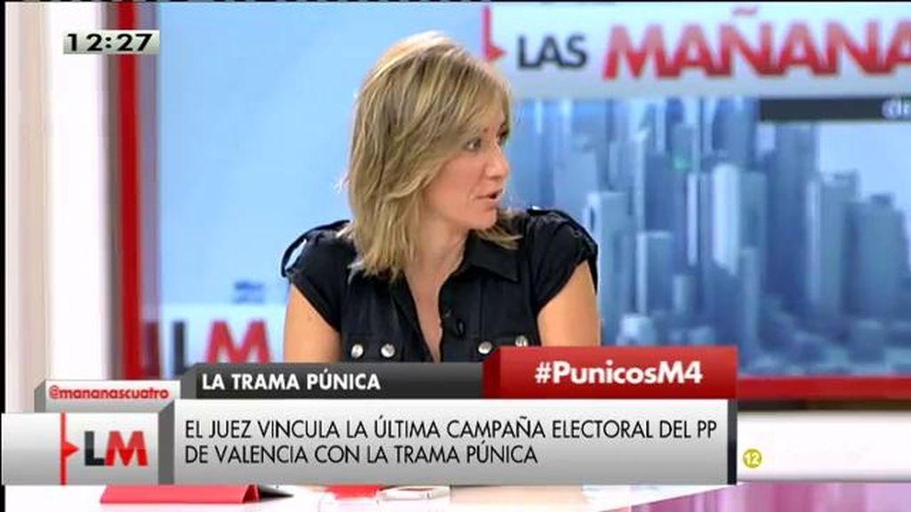 Tania Sánchez: “Empieza a parecer que nunca ha habido otra cosa más que financiación irregular del PP”