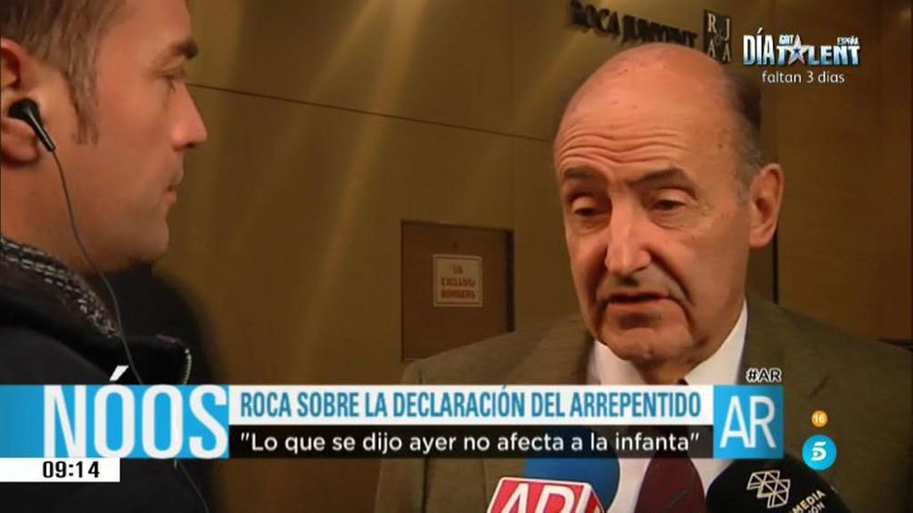 Miquel Roca: "La infanta Cristina está acomodada a esta situación"
