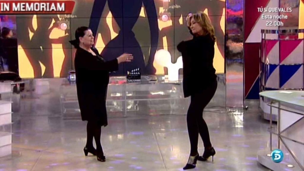 A petición de J.J., se han movido al son de 'Salta la rana', de María del Monte