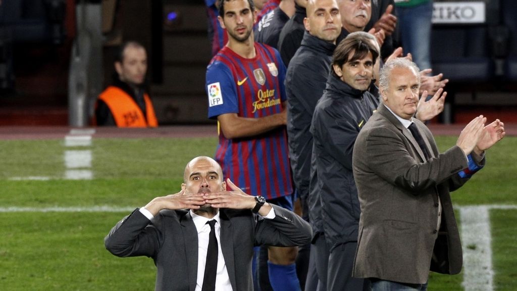 Emotiva despedia de Pep Guardiola