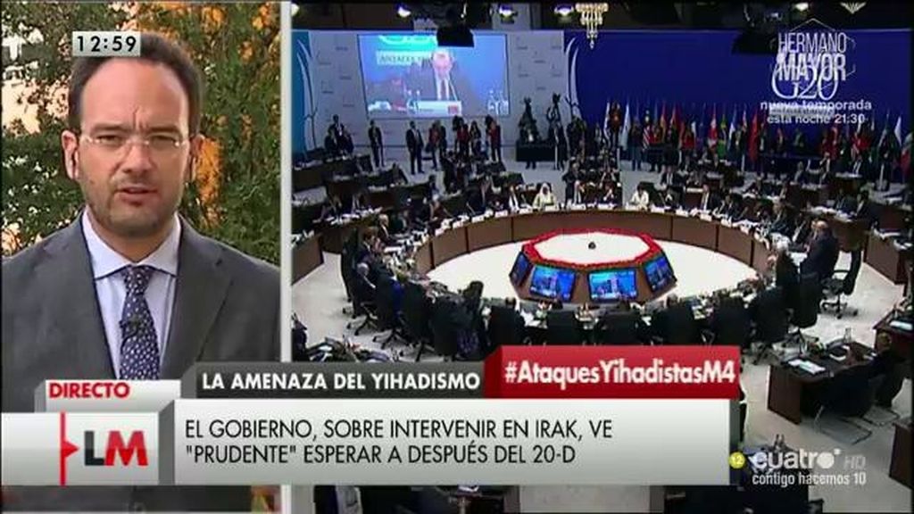 A. Hernando: “España no debe poner soldados sobre el terreno y nadie lo propone”