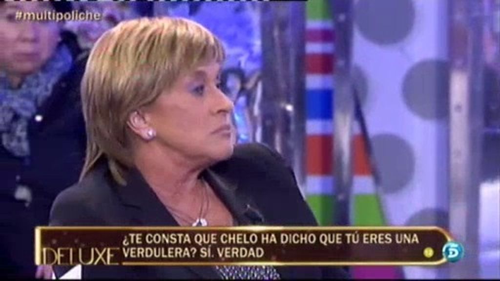 Chelo: "Dije que Raquel era una verdulera"