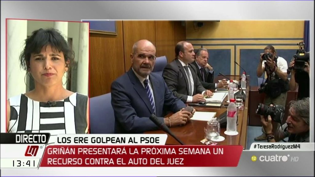 T. Rodríguez: “Se ha generado un río revuelto en el que los pescadores vinculados al PSOE en Andalucía no han dudado en pescar”