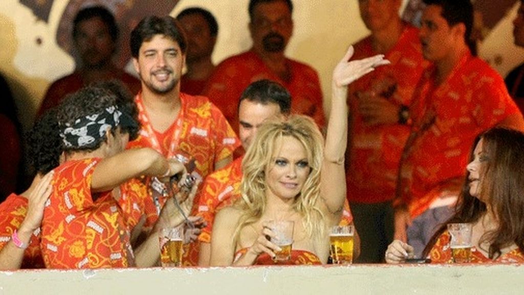 Los famosos se desmadran en el carnaval de Río de Janeiro