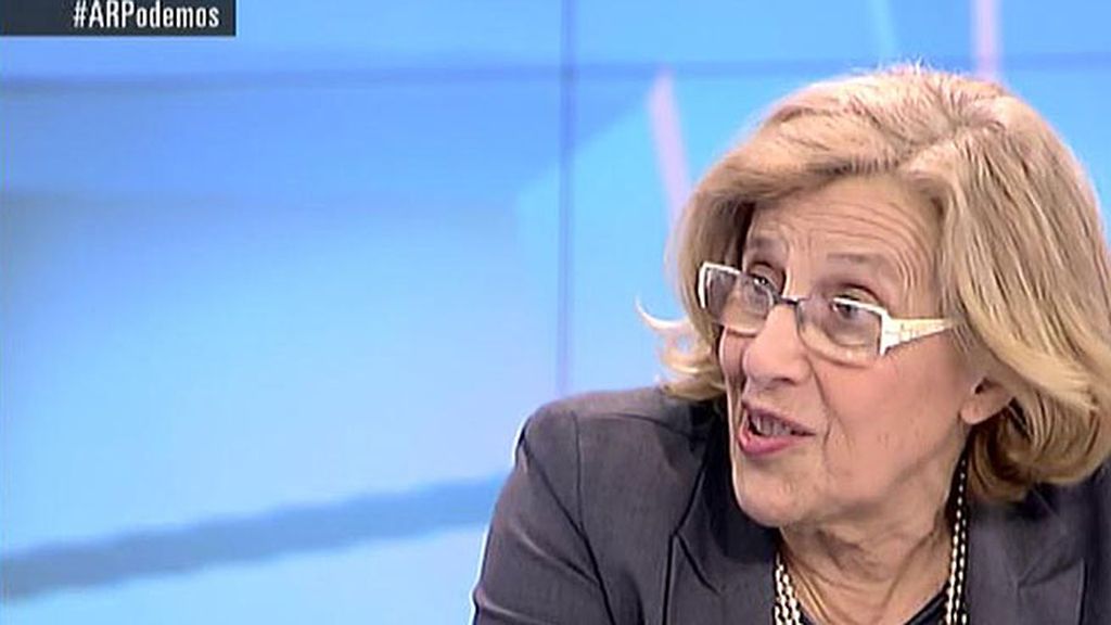 Carmena: "Me parece importante poner al servicio de la gente joven mi mochila"