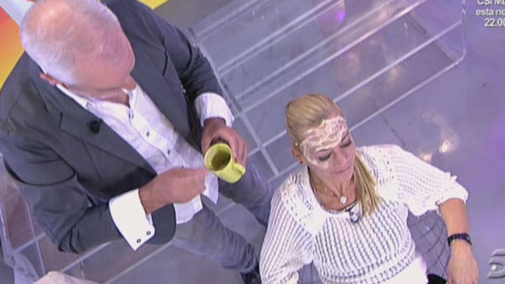 La sesión de belleza de Belén Esteban